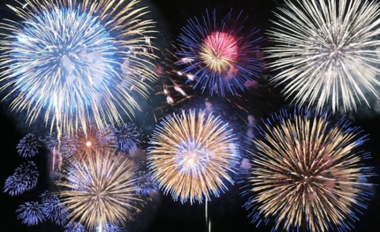 Nara fireworks display