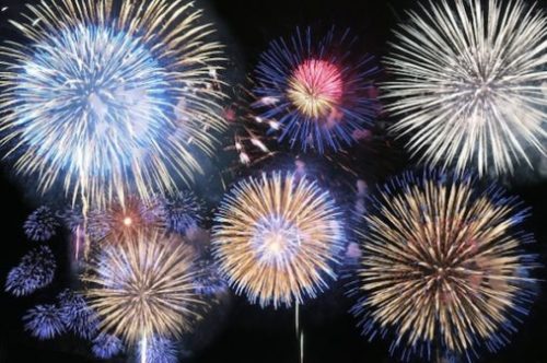 Nara fireworks display